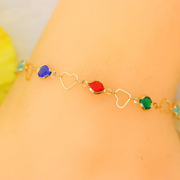 Minimalist Anklet, Sleek & Modern Design, Women’s Fashion, YC110479-A - Picture 1 of 10